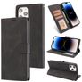 Mobigear Wallet iPhone 14 Pro Hoesje Bookcase Portemonnee - Zwart