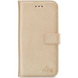 My Style Flex Wallet Samsung Galaxy A13 5G Hoesje Bookcase Portemonnee - Goud