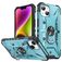 Mobigear Armor Ring iPhone 14 Plus Hoesje Hardcase Backcover Shockproof met Ringhouder - Blauw