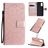 Mobigear Sunflower Samsung Galaxy S20 Hoesje Bookcase Portemonnee - Roségoud