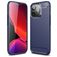 Mobigear Brushed Slim iPhone 13 Pro Hoesje Flexibel TPU Backcover - Blauw