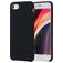 Mobigear Rubber Touch iPhone SE (2020) Siliconen Hoesje Backcover - Zwart