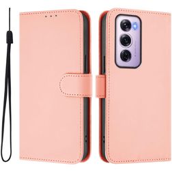 Mobigear Urban Wallet OPPO Reno 12 Pro Hoesje Bookcase Portemonnee - Roze