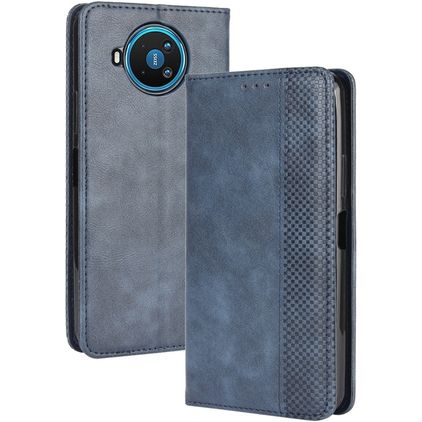 Mobigear Sensation Nokia 8.3 Hoesje Bookcase Portemonnee - Blauw