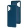 Mobiparts Samsung Galaxy A32 5G Siliconen Hoesje Backcover - Blueberry Blue