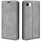 Mobigear Retro Slim iPhone 16e Hoesje Bookcase Portemonnee - Grijs