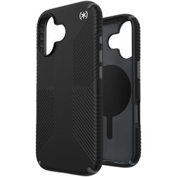 Speck Presidio2 Grip iPhone 17 MagSafe Hoesje Hardcase Backcover Shockproof - Zwart