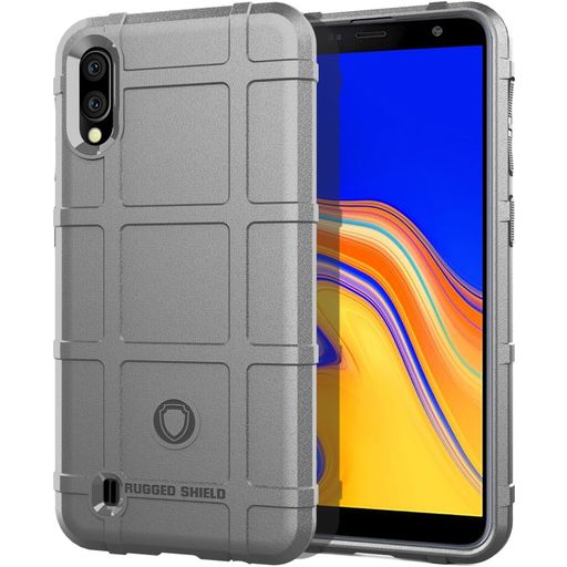 Mobigear Rugged Shield Xiaomi Redmi 9A Hoesje Flexibel TPU Backcover Shockproof - Grijs
