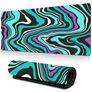 Mobigear Anti-Slip Muismat - 40 x 90 CM - Abstract Fluid 16