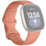 Mobigear Sport Dual Siliconen Fitbit Sense Bandje Druksluiting - Oranje