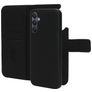 Mobiparts Samsung Galaxy A15 Hoesje Echt Leer Uitneembare 2in1 Bookcase Portemonnee - Zwart