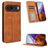 Mobigear Sensation Google Pixel 9 Hoesje Bookcase Portemonnee - Bruin