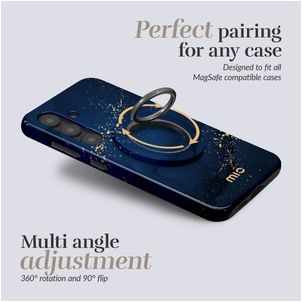 MIO Holder MagSafe Telefoon Ring - Midnight Sparkle Universeel
