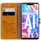 Mobigear Wallet Huawei Mate 20 Lite Hoesje Bookcase Portemonnee - Cognac