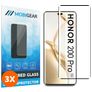Mobigear Premium HONOR 200 Pro Glazen Screenprotector - Case Friendly - Zwart (3-Pack)