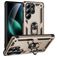 Mobigear Armor ring Samsung Galaxy S25 Ultra Hoesje Hardcase Backcover Shockproof met Ringhouder - Goud