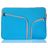 Mobigear Double Zipper Neopreen Laptop Sleeve 11 inch Laptop hoes - Blauw