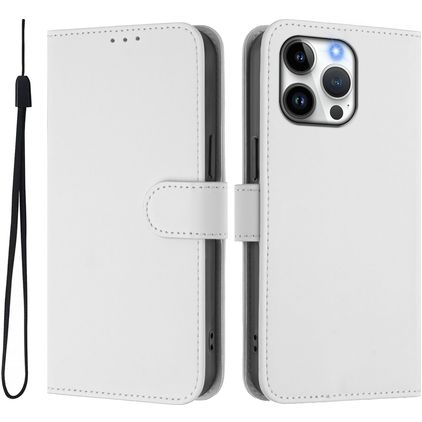 Mobigear Urban Wallet iPhone 16 Pro Max Hoesje Bookcase Portemonnee - Wit