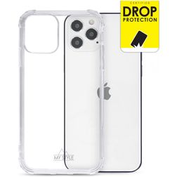 My Style Protective Flex Doorzichtig iPhone 12 Hoesje Flexibel TPU Backcover Shockproof - Transparant