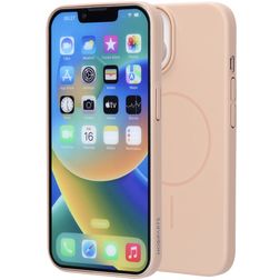 Mobiparts Slim Line iPhone 15 MagSafe Hoesje Hardcase Backcover - Dune Sand