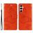 Mobigear Butterfly Samsung Galaxy A26 Hoesje Bookcase Portemonnee - Oranje