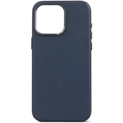 Decoded iPhone 15 Pro MagSafe Hoesje Echt Leer Backcover - Blauw