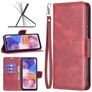 Mobigear Excellent Samsung Galaxy A23 Hoesje Bookcase Portemonnee - Rood