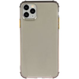 Mobigear Cushion iPhone 12 Pro Max Hoesje Flexibel TPU Backcover Shockproof - Grijs