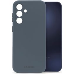Mobilize Rubber Gelly Samsung Galaxy A15 Hoesje Flexibel TPU Backcover - Matt Blue