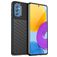 Mobigear Groove Samsung Galaxy M52 Hoesje Flexibel TPU Backcover - Zwart