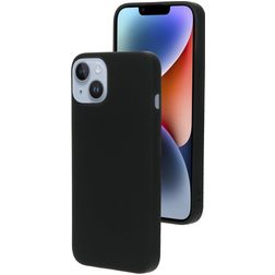 Mobiparts iPhone 14 Siliconen Hoesje Backcover - Zwart