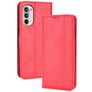 Mobigear Sensation Motorola Moto G82 Hoesje Bookcase Portemonnee - Rood