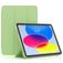 Mobigear Tri-Fold Gel iPad 10 (2022) Hoes TPU,Kunstleer Bookcase - Groen