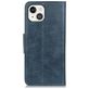 Mobigear Classy iPhone 13 Hoesje Bookcase Portemonnee - Blauw