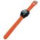 Mobigear Bumpy Siliconen Smartwatch Bandje Gespsluiting - Universeel 20 mm aansluiting - Oranje