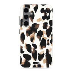 MIO Samsung Galaxy S24 FE MagSafe Hoesje Hardcase Backcover - Leopard