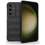 Mobigear Bumpy Samsung Galaxy S24 FE Hoesje Flexibel TPU Backcover - Zwart
