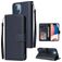Mobigear Wallet iPhone 14 Plus Hoesje Bookcase Portemonnee - Marineblauw