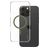 CARE by PanzerGlass Flagship iPhone 16 Pro Max MagSafe Hoesje Hardcase Backcover - Transparant / Groen