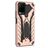 Mobigear Armor Stand Vivo Y21s Hoesje Hardcase Backcover Shockproof met Standaard - Roségoud