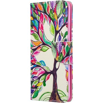 Mobigear Design Huawei P40 Pro Hoesje Bookcase Portemonnee - Boom