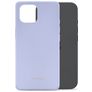 Mobilize Rubber Gelly iPhone 15 Hoesje Flexibel TPU Backcover - Pastel Purple