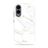 MIO Samsung Galaxy S25 Edge MagSafe Hoesje Hardcase Backcover - White Marble