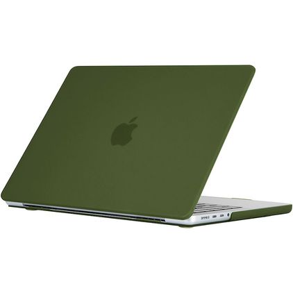 Mobigear Cream Matte MacBook Pro 14 Inch (2021-2026) Hoes Hardshell Laptopcover MacBook Case - Avocado - Model A2442 / A2779 / A2918 / A2992 / A3401 / A3112 / A3434 / A3427 / A3426