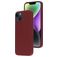 Mobiparts iPhone 14 Plus Siliconen Hoesje Backcover - Plum Red