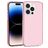 Mobigear Crystal iPhone 14 Pro Hoesje Hardcase Backcover - Roze