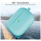 Mobigear Classic Apple AirPods 3 Hoesje Flexibel Siliconen - Emerald Green