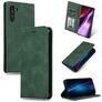 Mobigear Retro Slim Samsung Galaxy Note 10 Hoesje Bookcase - Groen