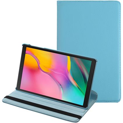 Mobigear DuoStand Samsung Galaxy Tab A 10.1 (2019) Hoes Draaibare Bookcase - Blauw
