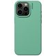 Nudient Base iPhone 15 Pro Max Siliconen Hoesje Backcover - Mint Green